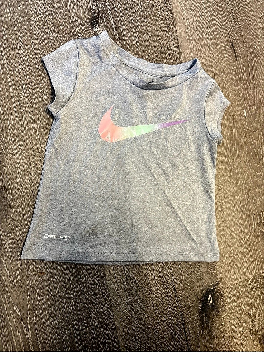 Nike Dri-FIT Gray Athletic Tee